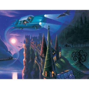 Puzzle 100 pièces Harry Potter - The Enchanted Car Mini