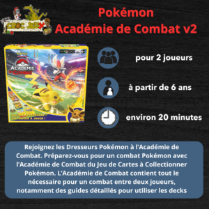 Pokémon : Coffret Académie de Combat V2