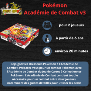 Pokémon : Coffret Académie de Combat V3