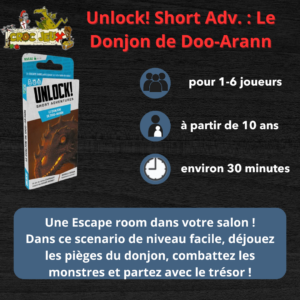 Unlock! Short Adv. : Le Donjon de Doo-Arann