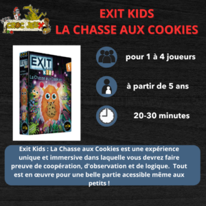 EXIT KIDS: La Chasse aux Cookies