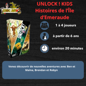 Unlock! KIDS - Histoires de l'île d'émeraude