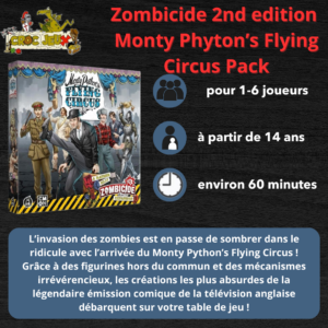 Zombicide Monty Phyton’s Flying Circus Pack (extension 2nd Edition)