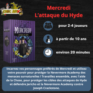 Mercredi L'attaque du Hyde (précommande sortie le 25/10)