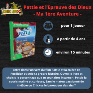 Pattie et l'Epreuve des Dieux - Ma Première Aventure