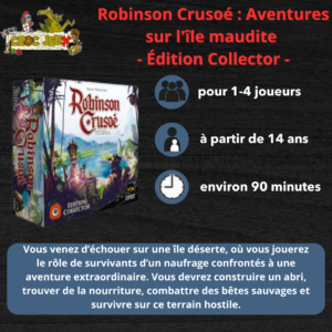 Robinson Crusoé - Aventures sur l'île maudite- Édition Collector