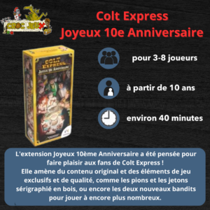 Colt Express - Joyeux 10e anniversaire