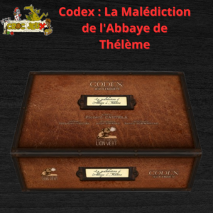 CODEX La Malédiction de l'Abbaye de Thélème