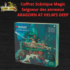 Coffret Scénique Magic Seigneur des anneaux ARAGORN AT HELM'S DEEP