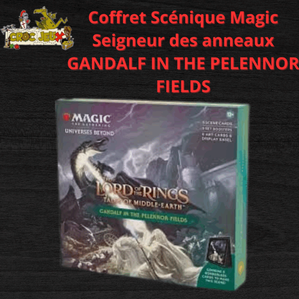 Coffret Scénique Magic Seigneur des anneaux GANDALF IN THE PELENNOR FIELDS
