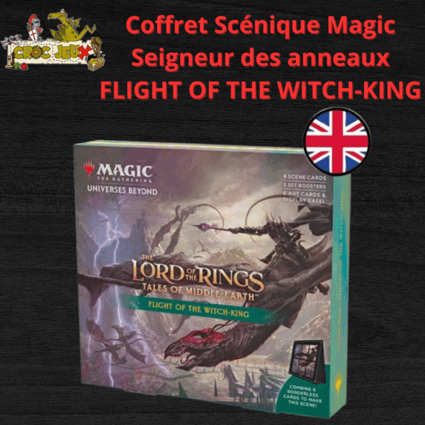 Coffret Scénique Magic Seigneur des anneaux FLIGHT OF THE WITCH-KING