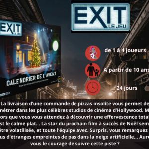 EXIT – Calendrier de l’Avent – Disparition à Hollywood